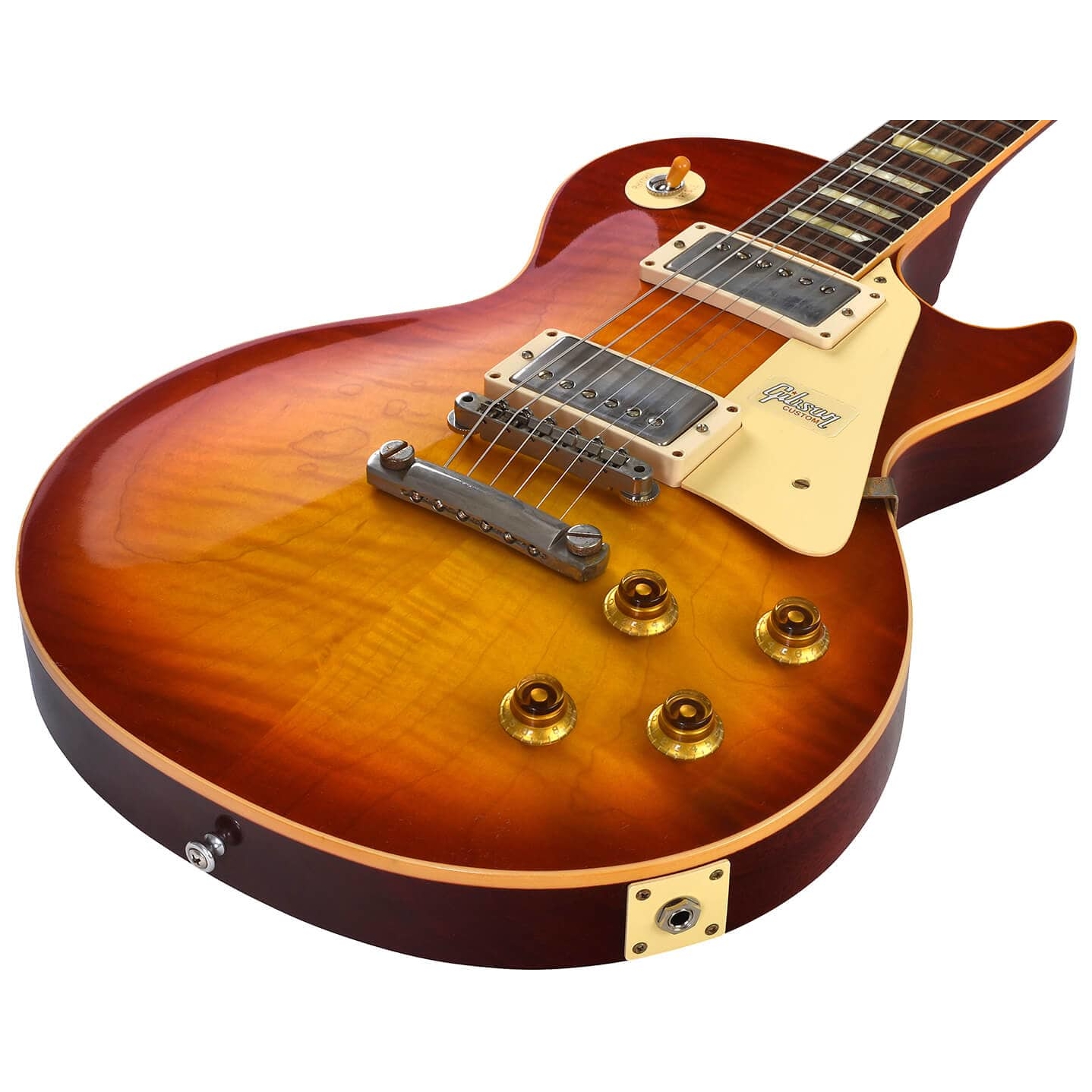 Gibson 1958 Les Paul Standard Reissue VOS Washed Cherry Sunburst #1